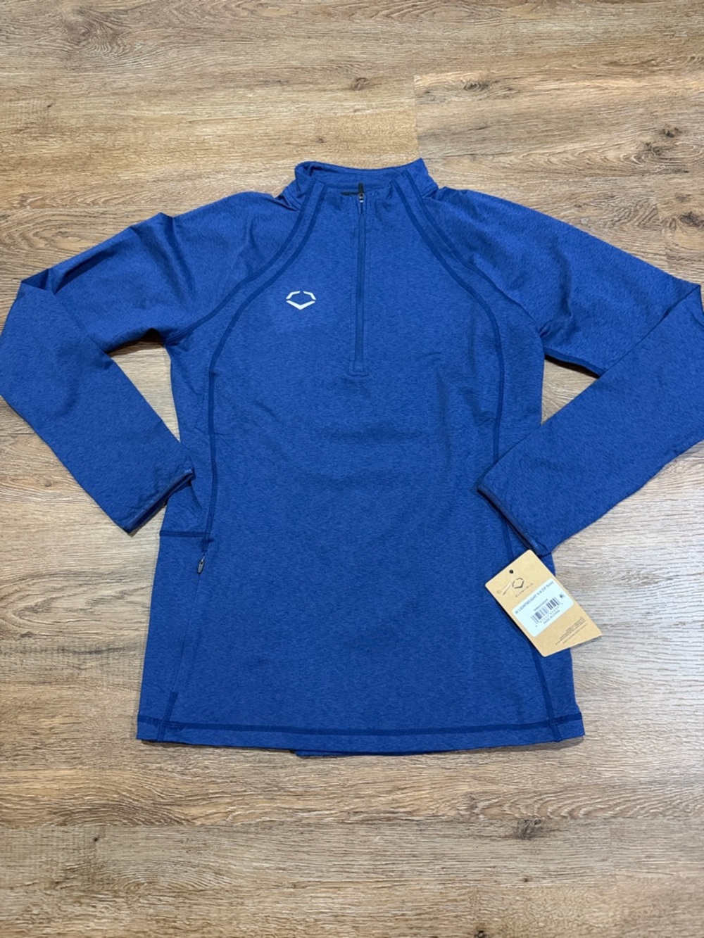 EvoShield Women's Lightweight 1/4 Zip Top - Navy - Picture 2 of 8